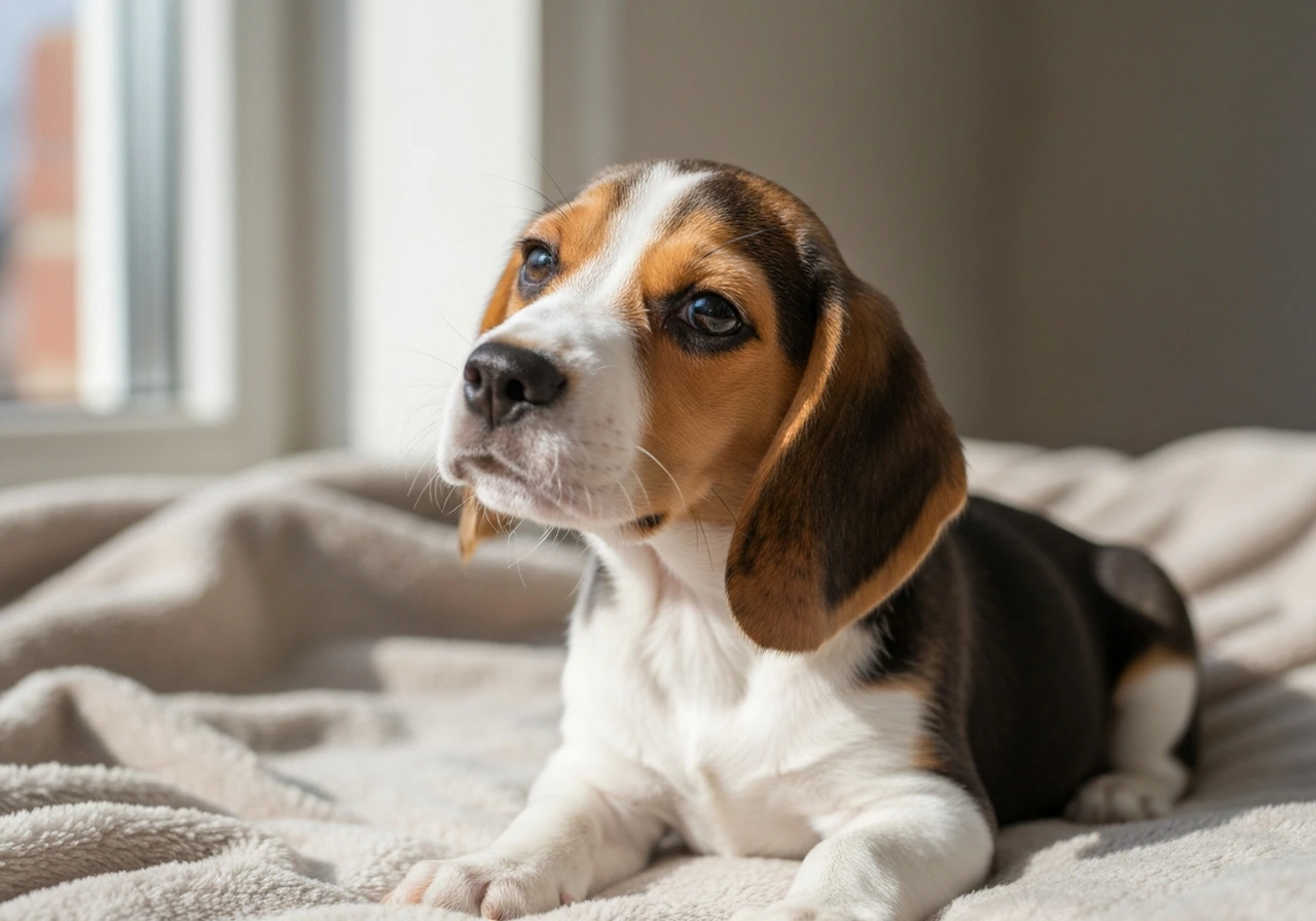 Chiot Beagle adorable