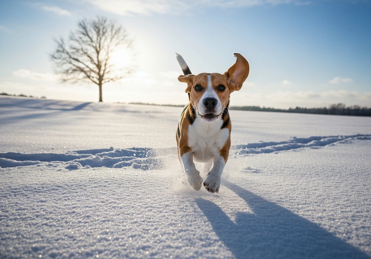 Beagle dans la vie quotidienne