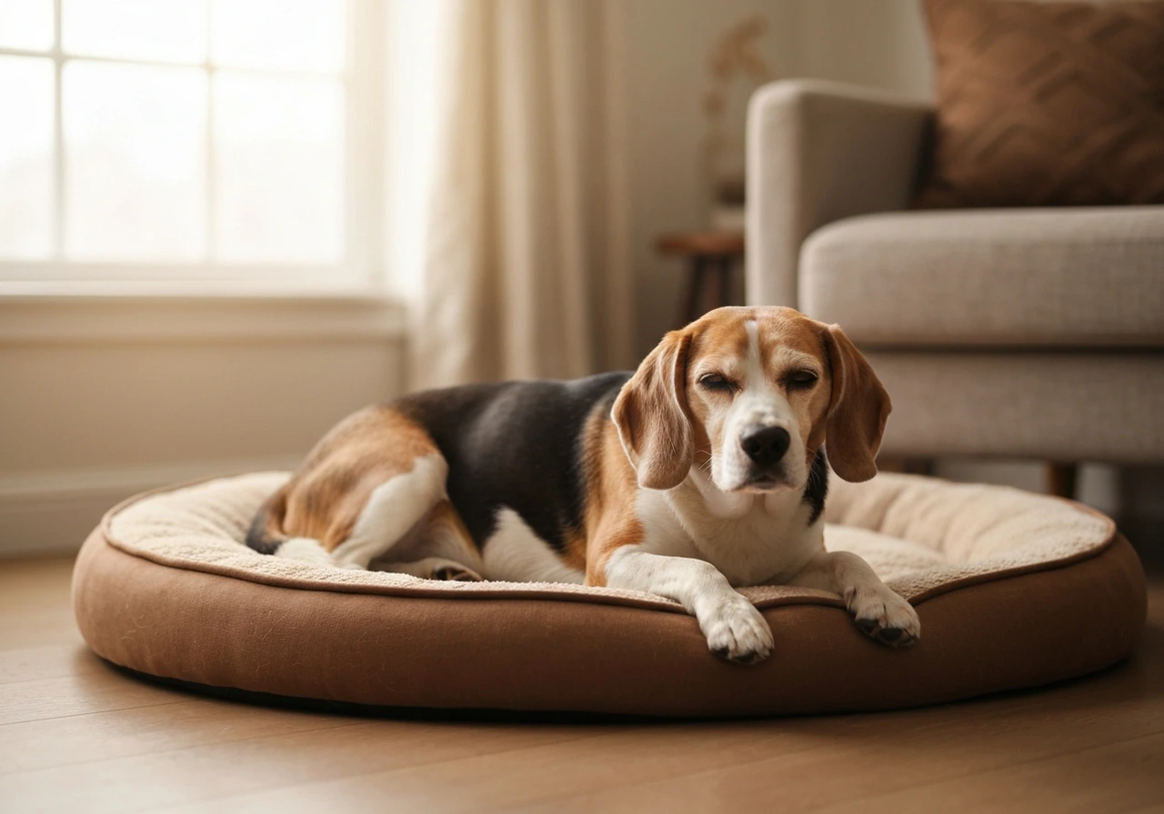 Beagle dans la vie quotidienne