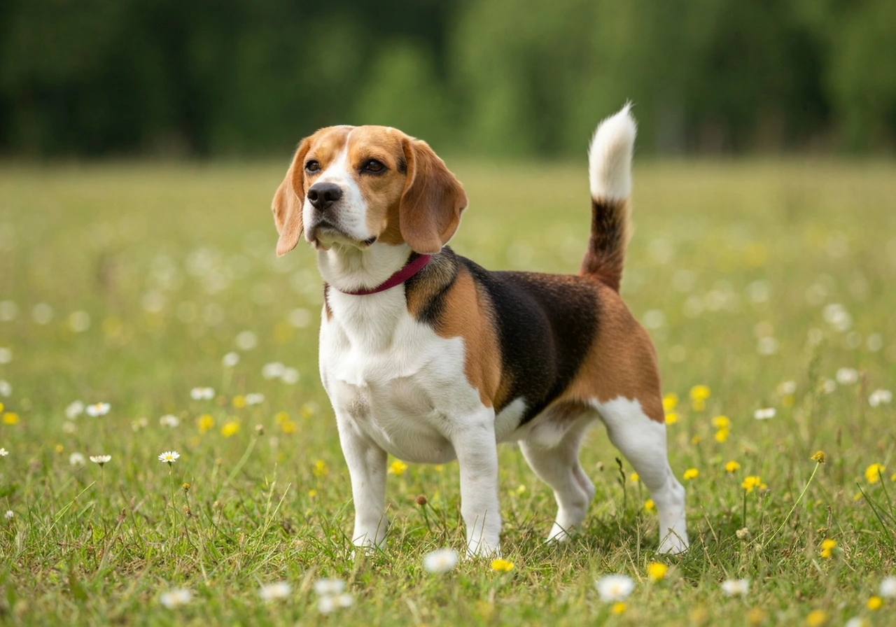 Beagle dans la vie quotidienne