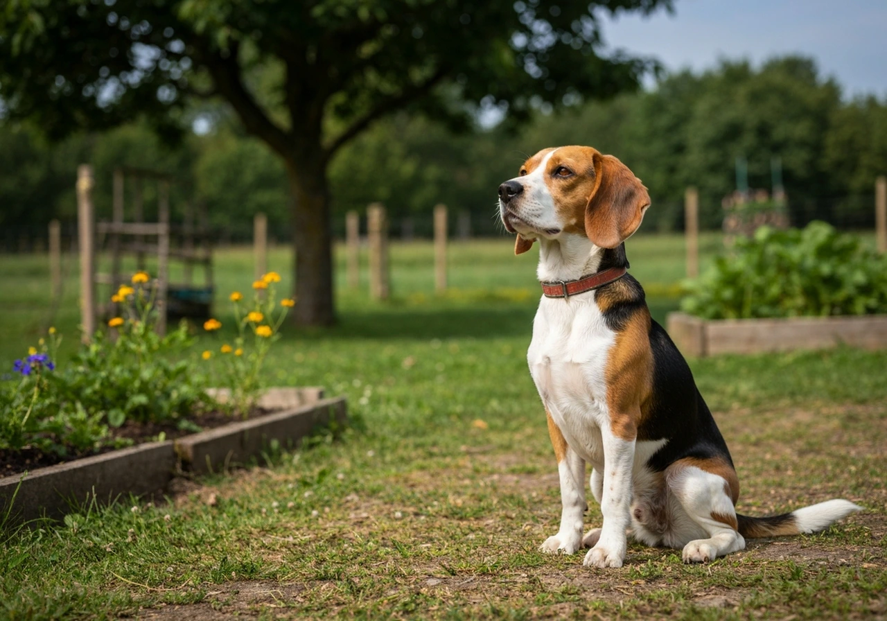 Beagle en situation