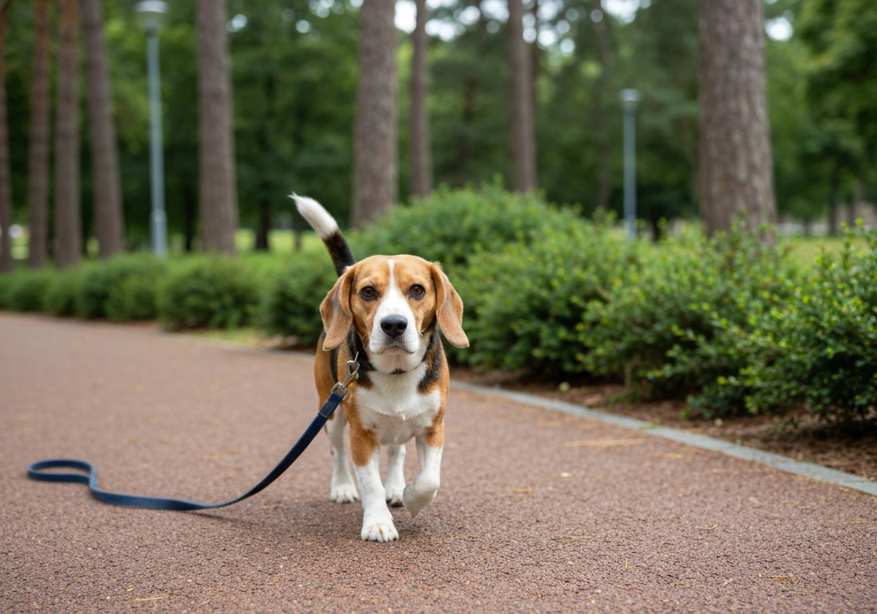Beagle dans la vie quotidienne