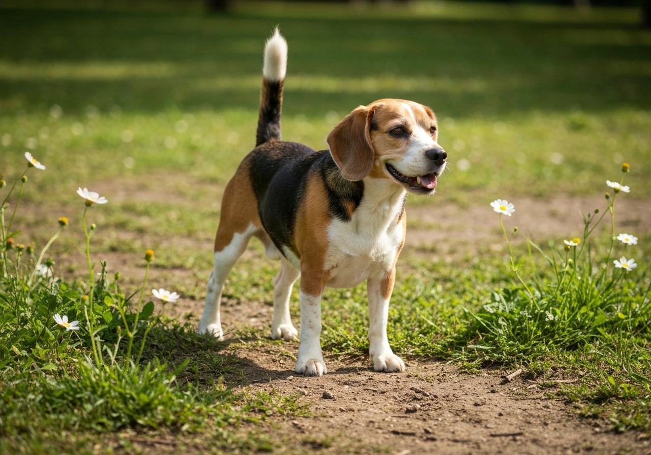Beagle dans la vie quotidienne