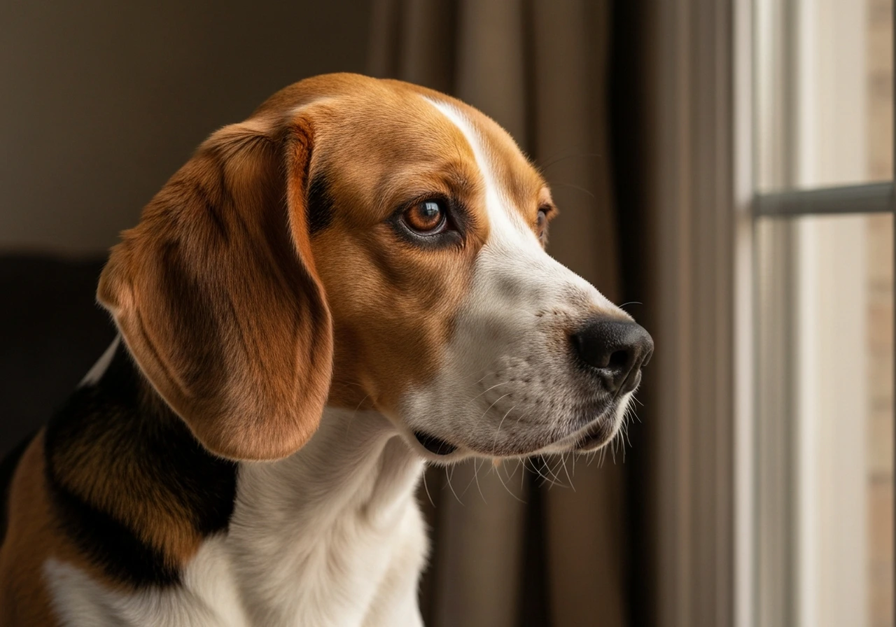 Beagle en situation