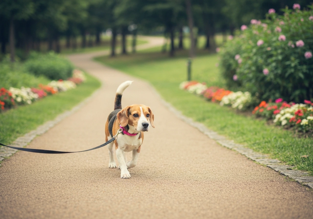 Beagle dans la vie quotidienne